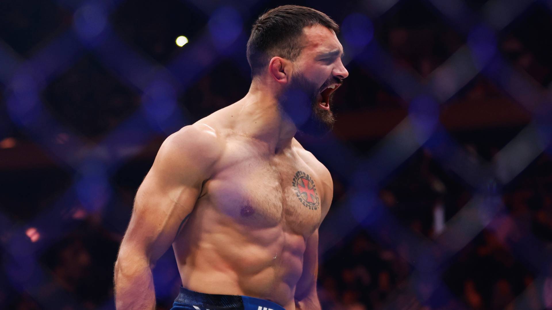 1920x1080 UFC 315: Everything on the line for Benoit Saint Denis and Joel Alvarez in Montreal clash. DAZN News US