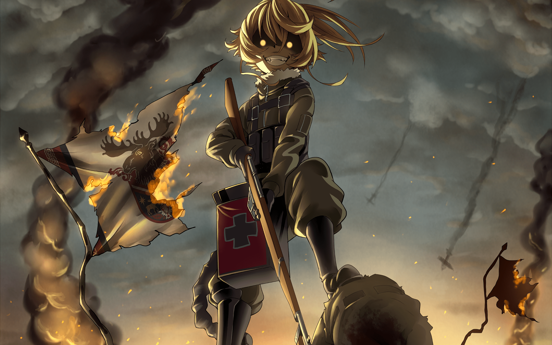 1920x1200 Tanya Degurechaff Youjo Senki HD Wallpaperx1200