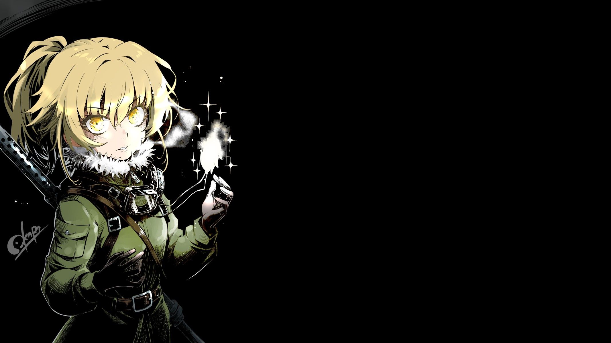 2133x1200 Tanya Degurechaff, Youjo Senki Wallpaper HD / Desktop and Mobile Background