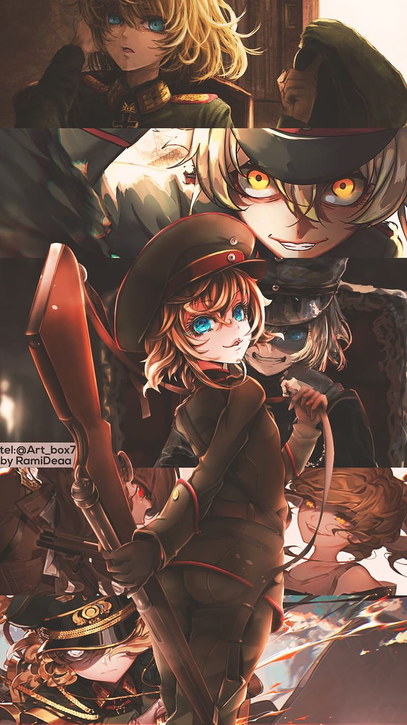 800x1422 HD tanya the evil wallpaper