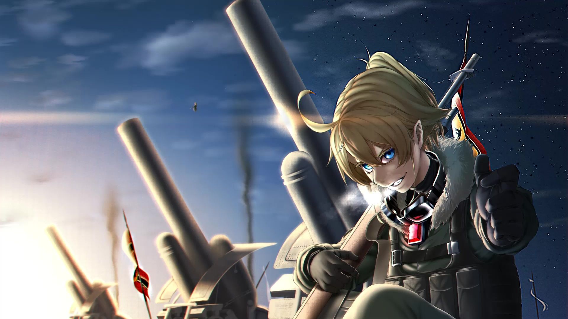 1920x1080 Tanya Von Degurechaff Saga Of Tanya The Evil Live Wallpaper