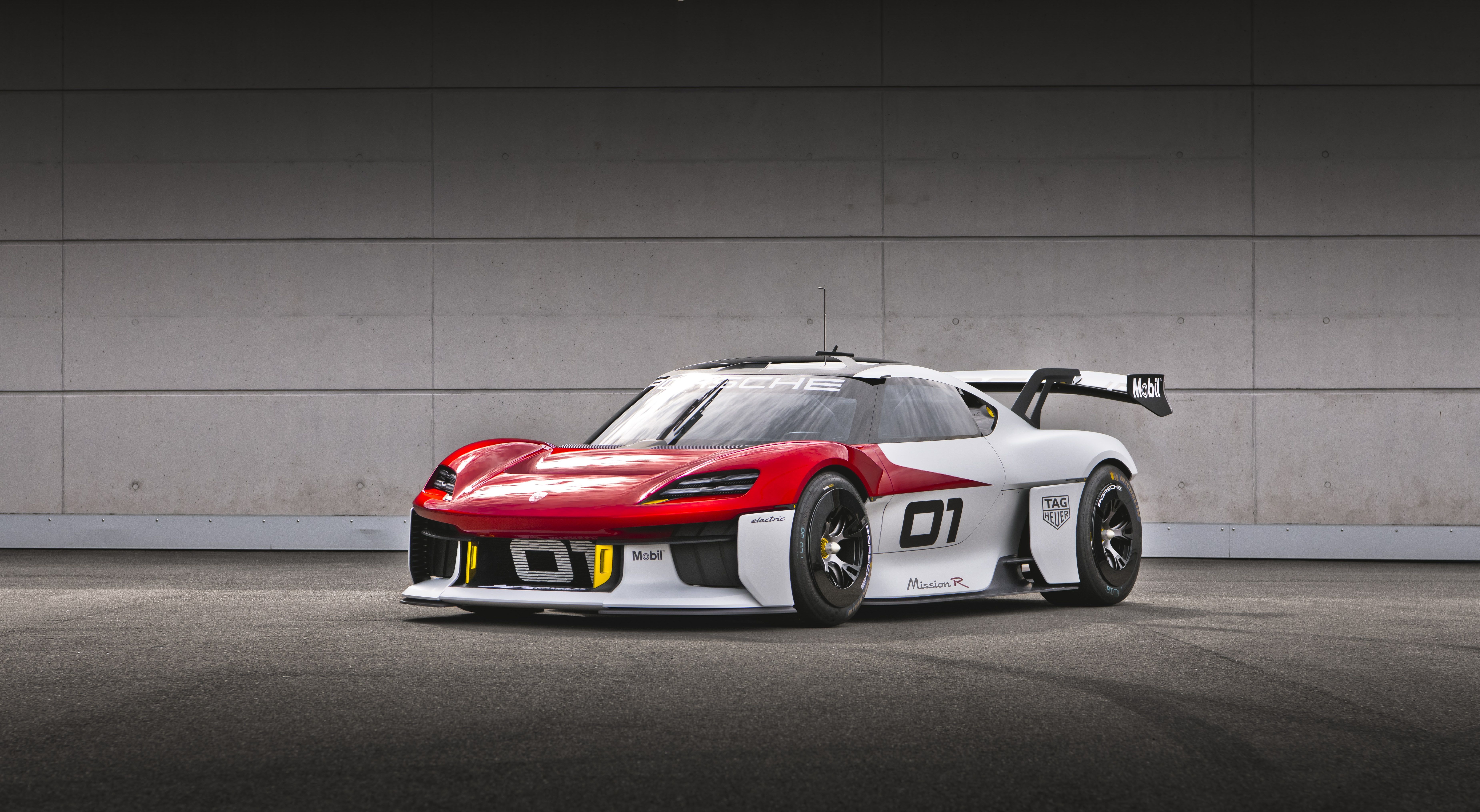 7402x4063 Wallpaper Porsche, racing car, perfection, Mission R, Porsche Mission R for mobile and desktop, section porsche, resolution 7402x4063