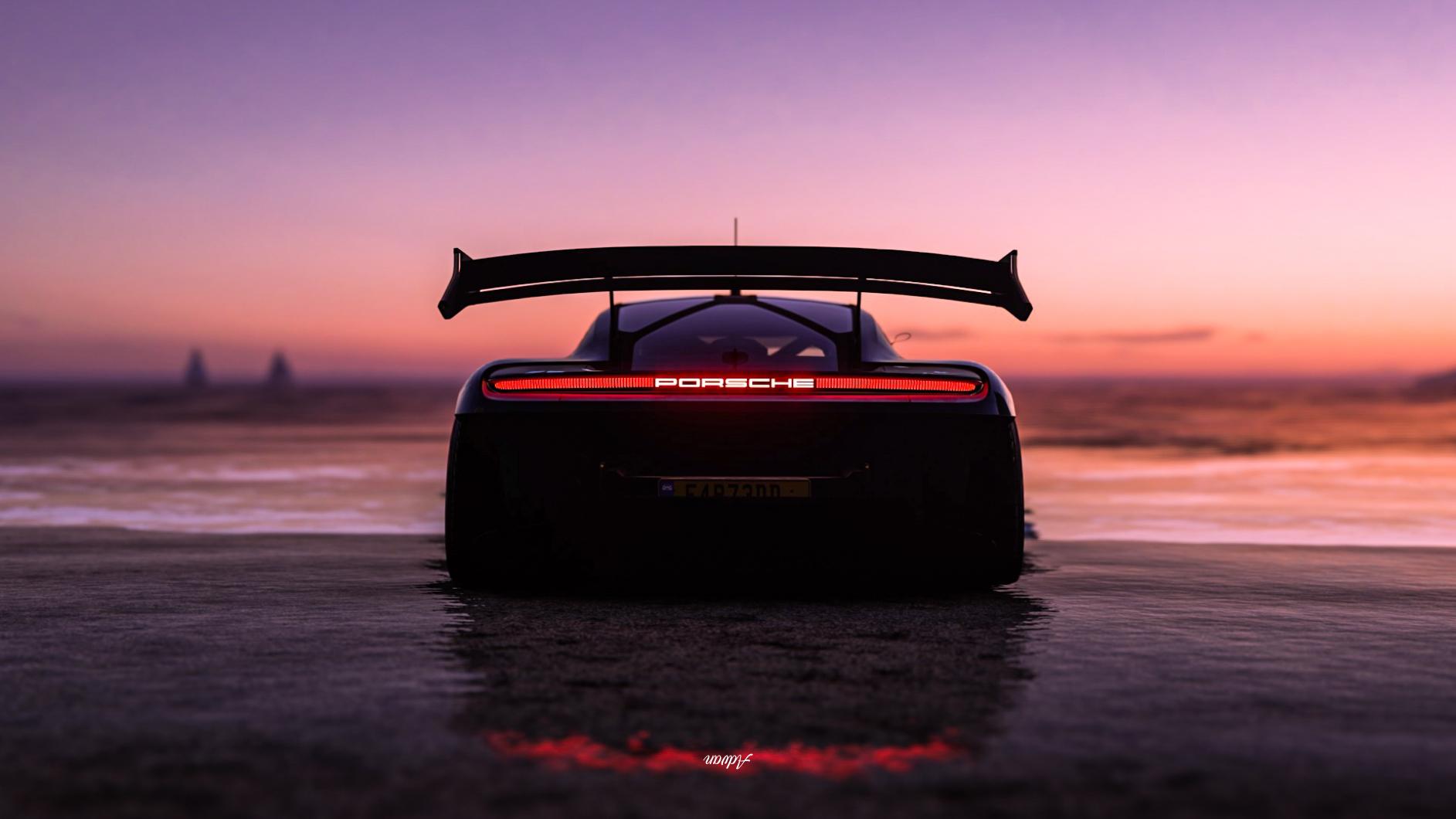1885x1060 Porsche Mission R Wallpaper
