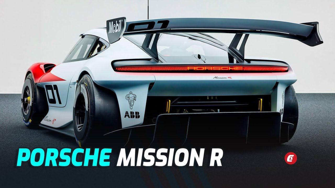 1280x720 FIRST LOOK: Porsche Mission R Electric Sports Car Concept