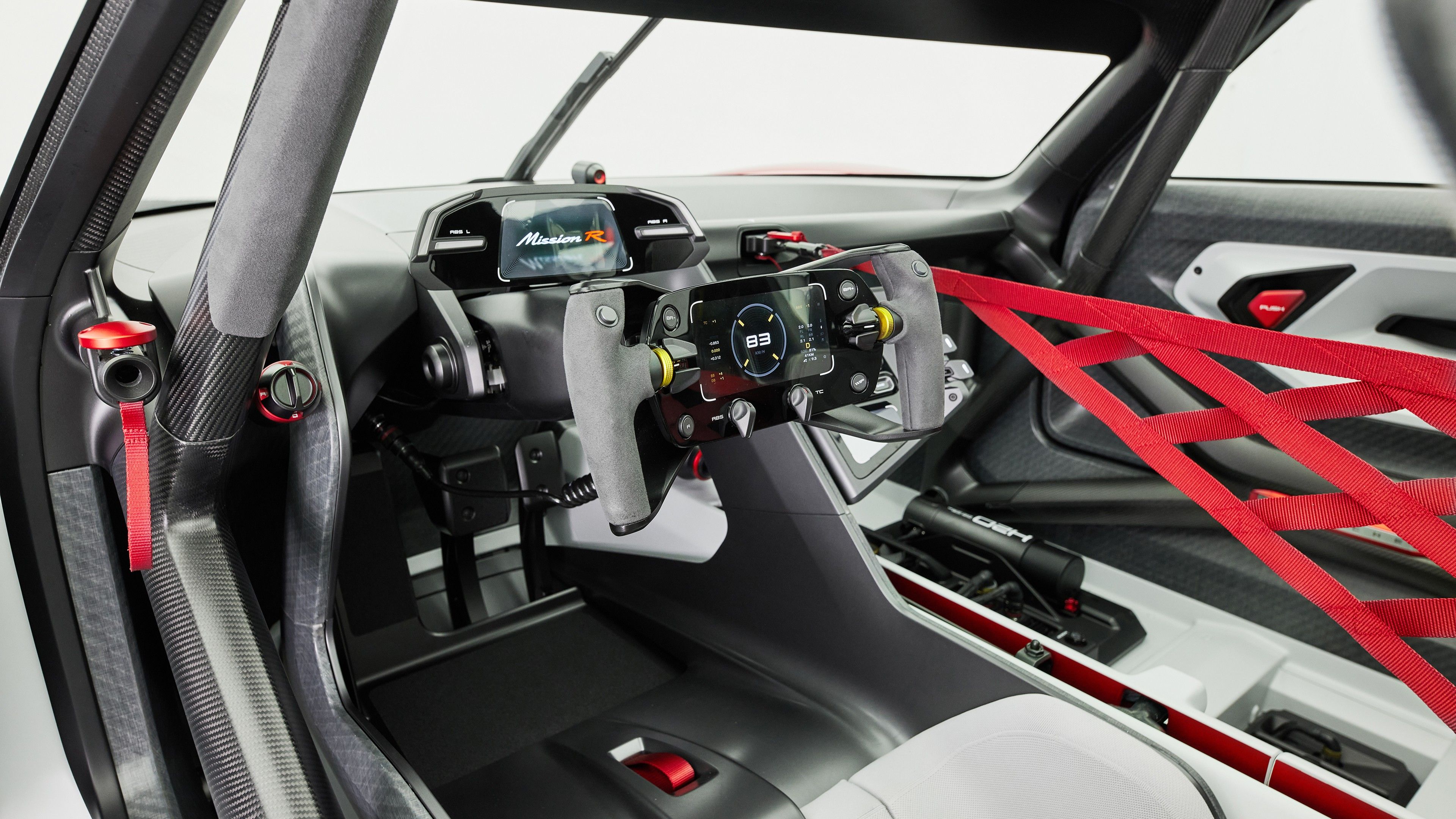 3840x2160 Porsche Mission R 2021 Interior 4K HD Cars Wallpaper