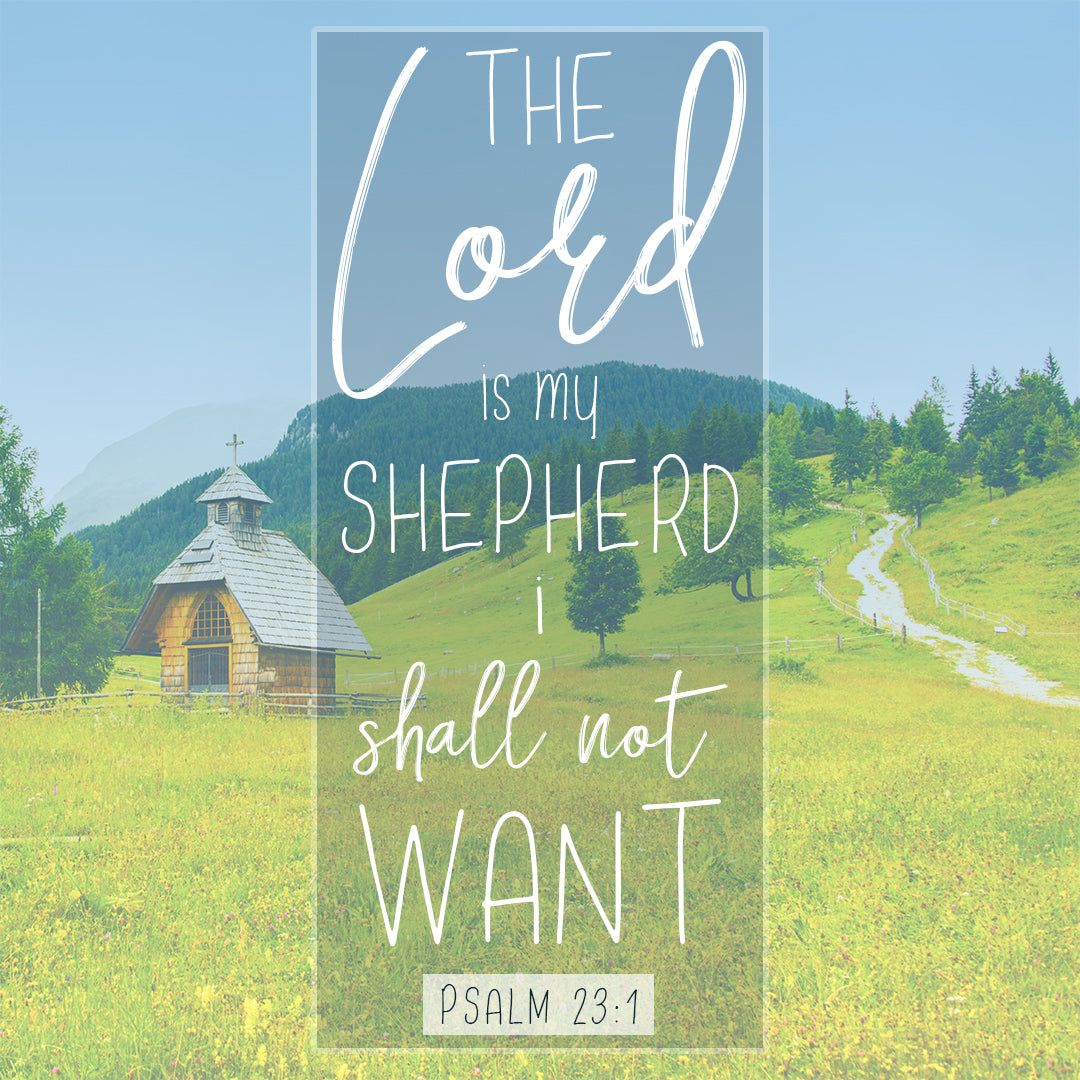 1080x1080 Psalm 23:1