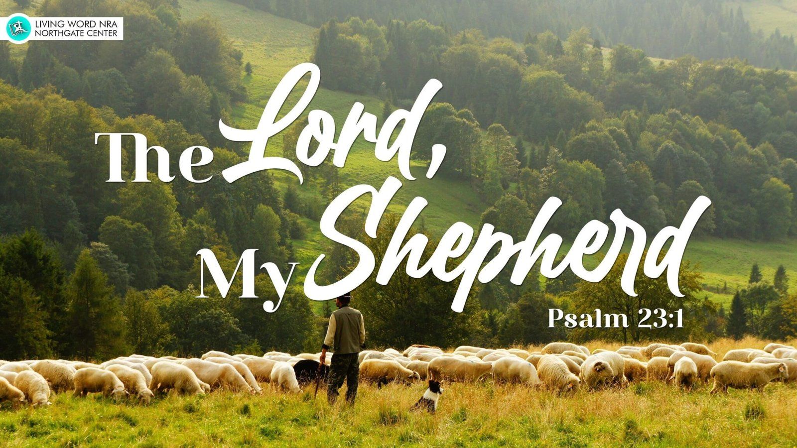 1600x900 The Lord, My Shepherd