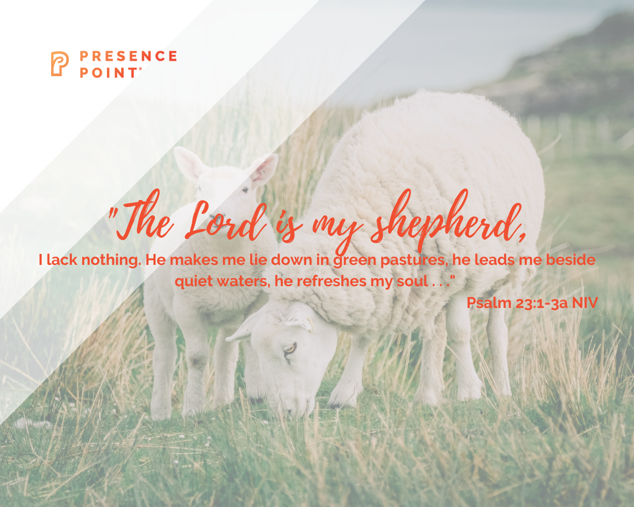 1280x1024 Wallpaper Download: Psalm 23. Presence Point®