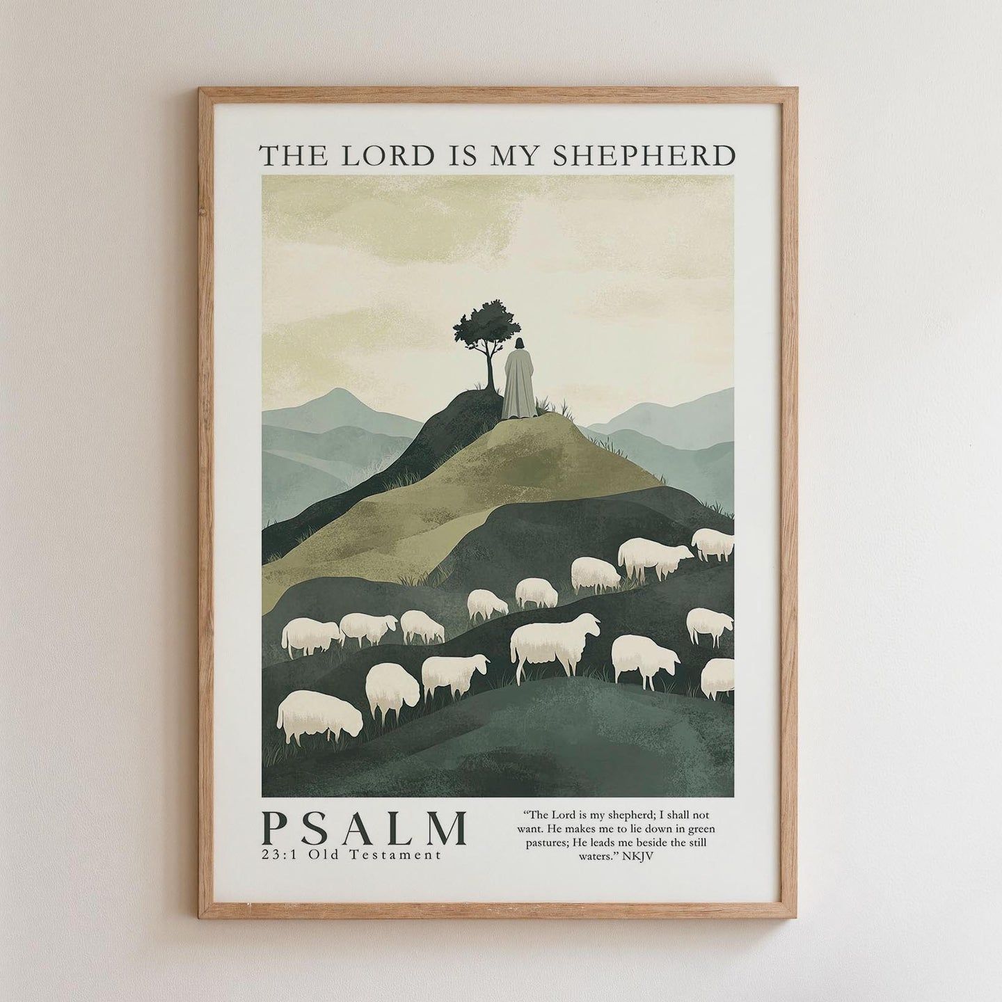 1440x1440 The Lord is my Shepherd 23:1 NKJV