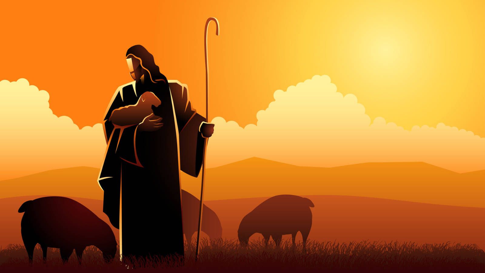 1600x900 What are the lyrics to 'The Lord is my Shepherd' and who wrote the hymn?