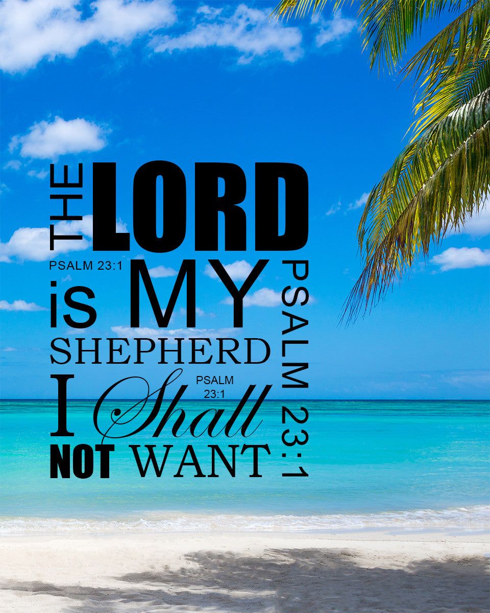 960x1200 Psalm 23:1