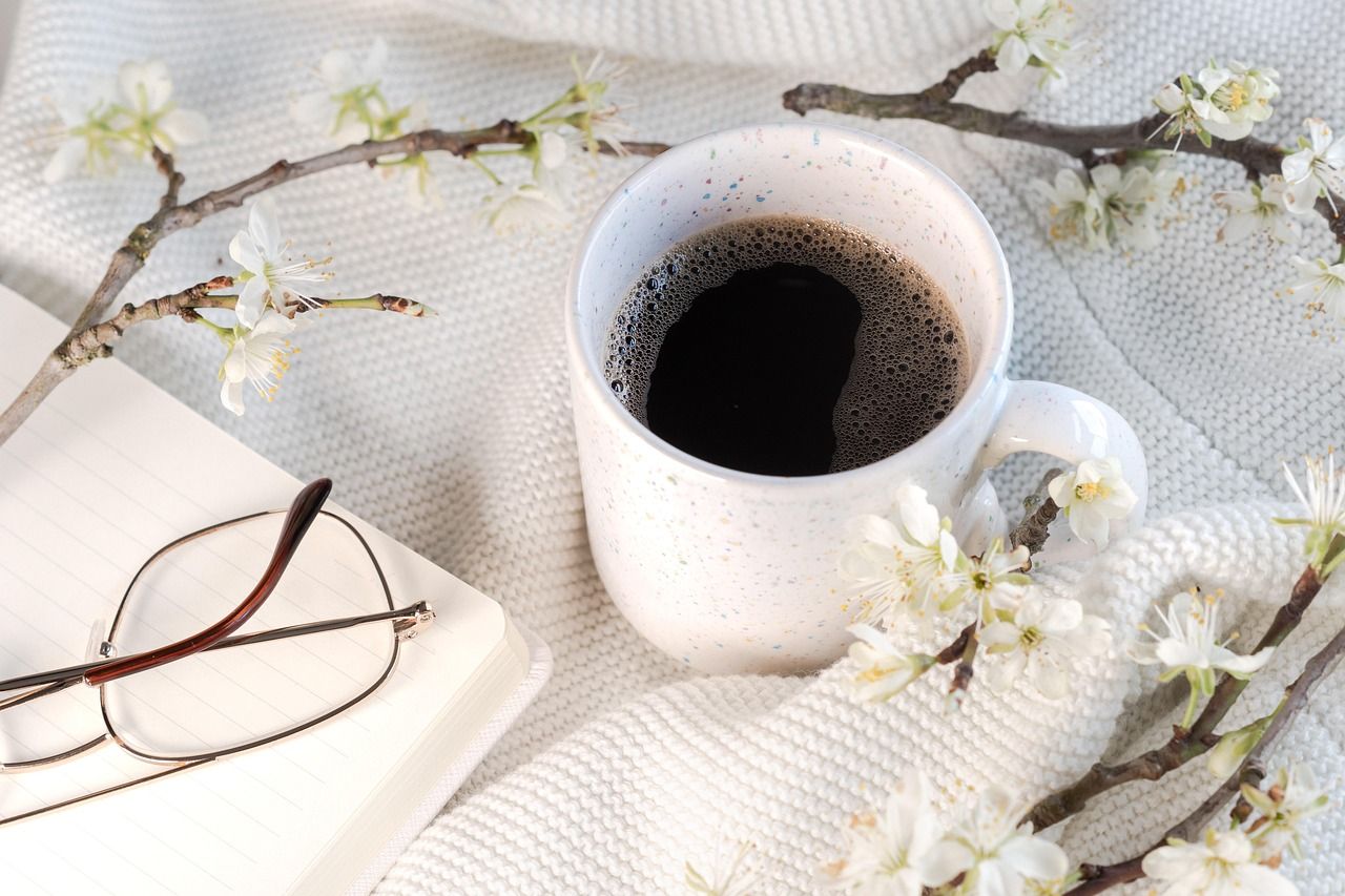 1280x853 Coffee Glasses Flowers