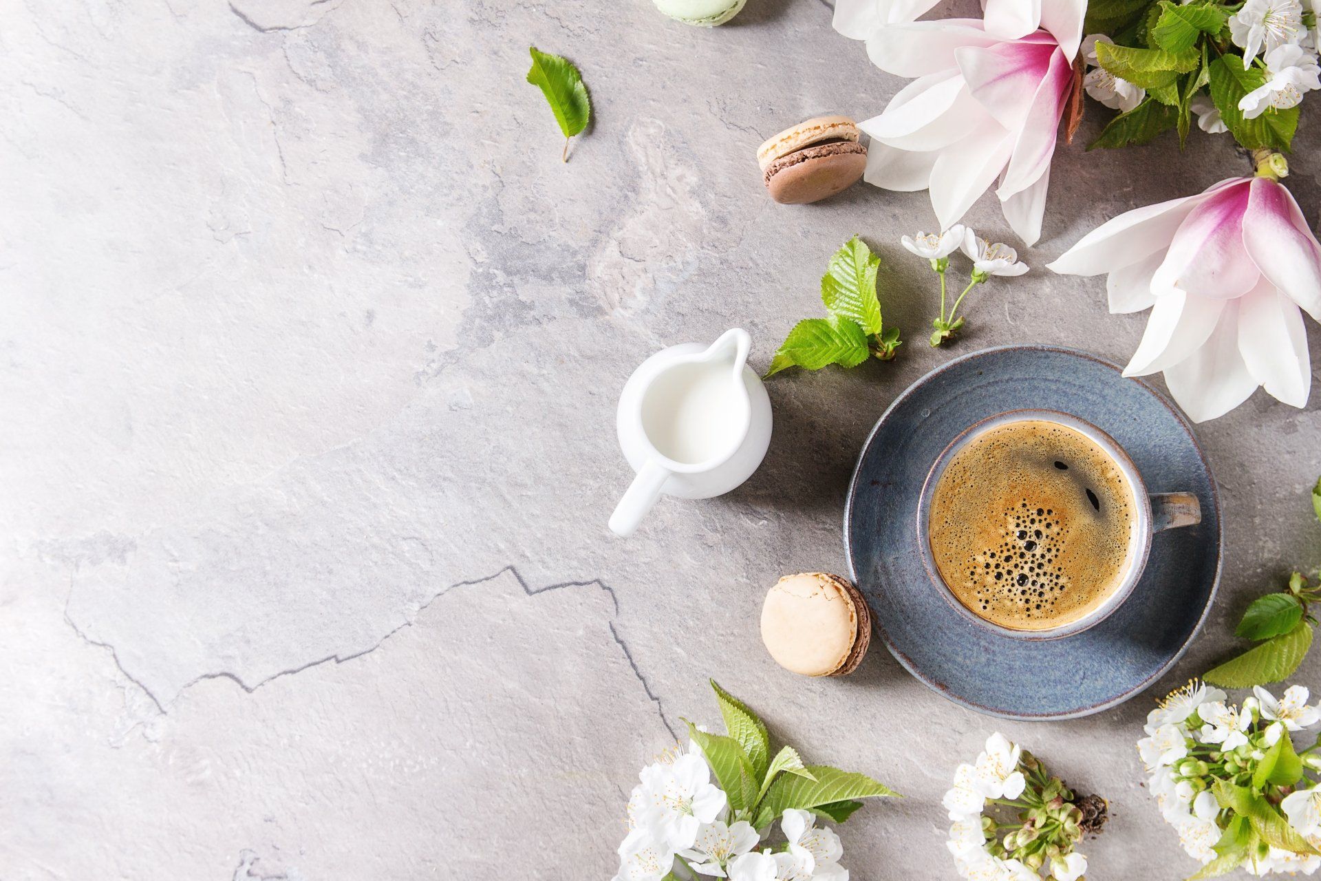 1920x1280 Download Flower Still Life Cup Food Coffee 4k Ultra HD Wallpaperx3456
