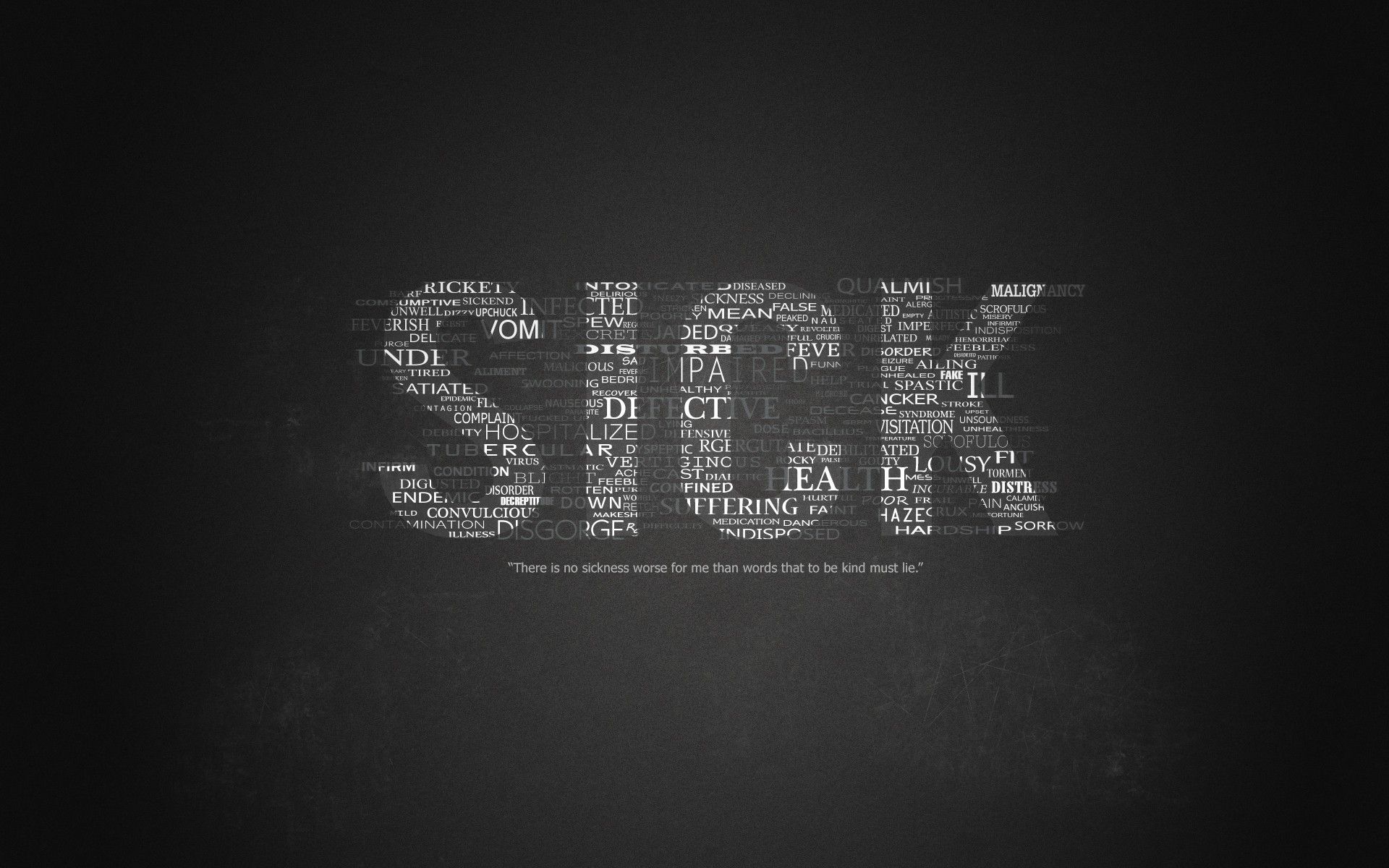 1920x1200 text, Quotes, Typography, Sick, Grayscale Wallpaper HD / Desktop and Mobile Background