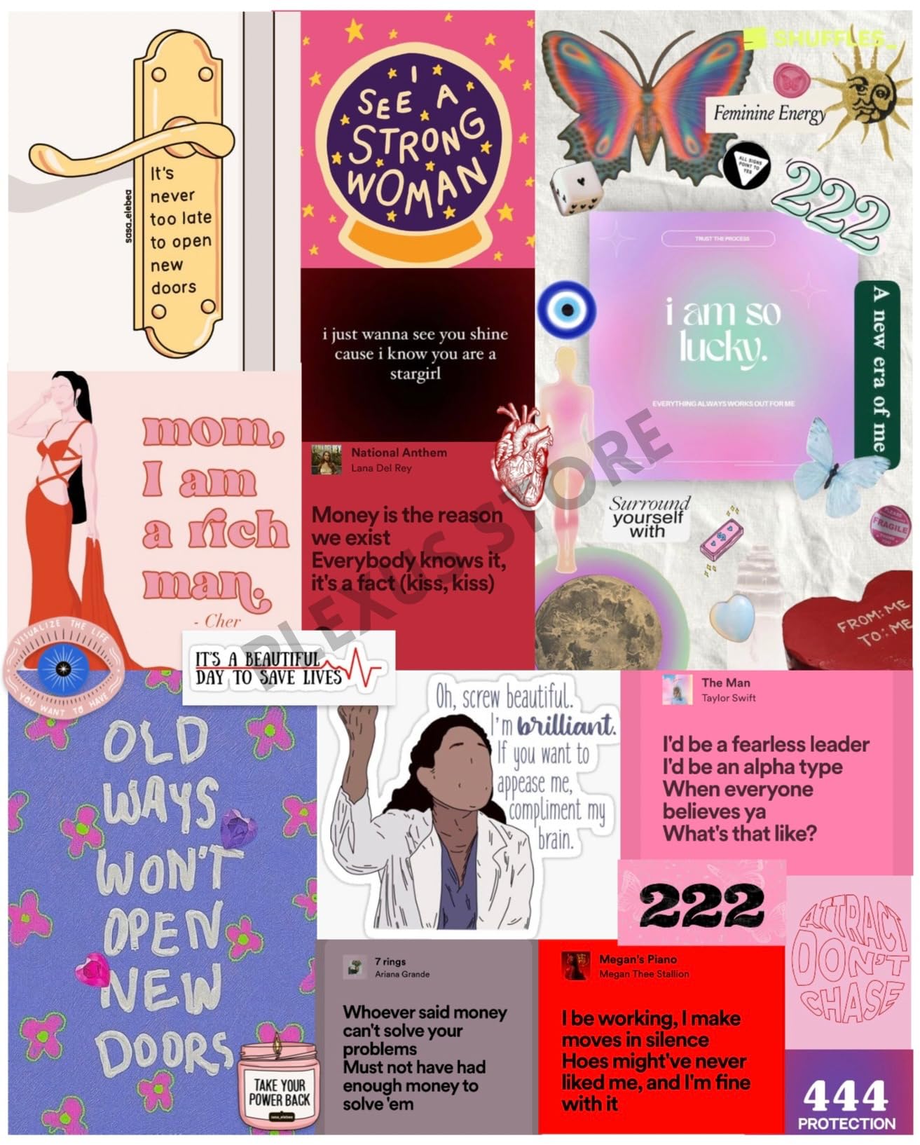 1313x1634 Study Table Motivational Aesthetic Collage For Medical Students It Girls Gen Z Pop Star Fans Grey's Anatomy Fans Women. Sunboard.5 X 15 Inches : Amazon.in: Home Improvement