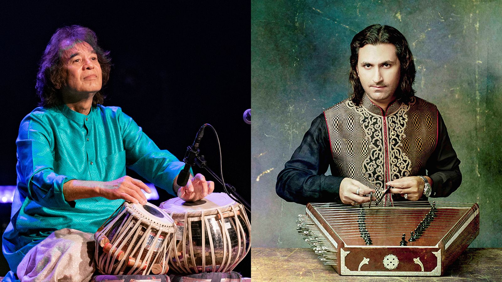 1600x900 Zakir Hussain With Rahul Sharma. Krannert Center For The Performing Arts. University Of Illinois At Urbana Champaign