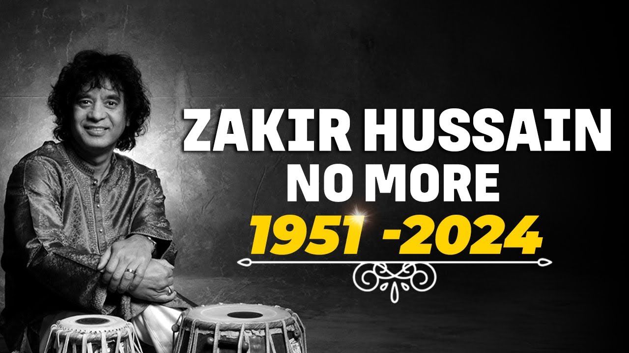 1280x720 Legendary tabla maestro Ustad Zakir Hussain passes away