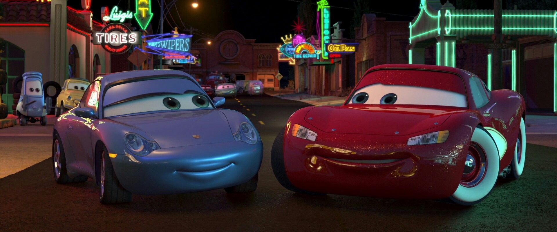 1920x800 McQueen And Sally Wallpaper