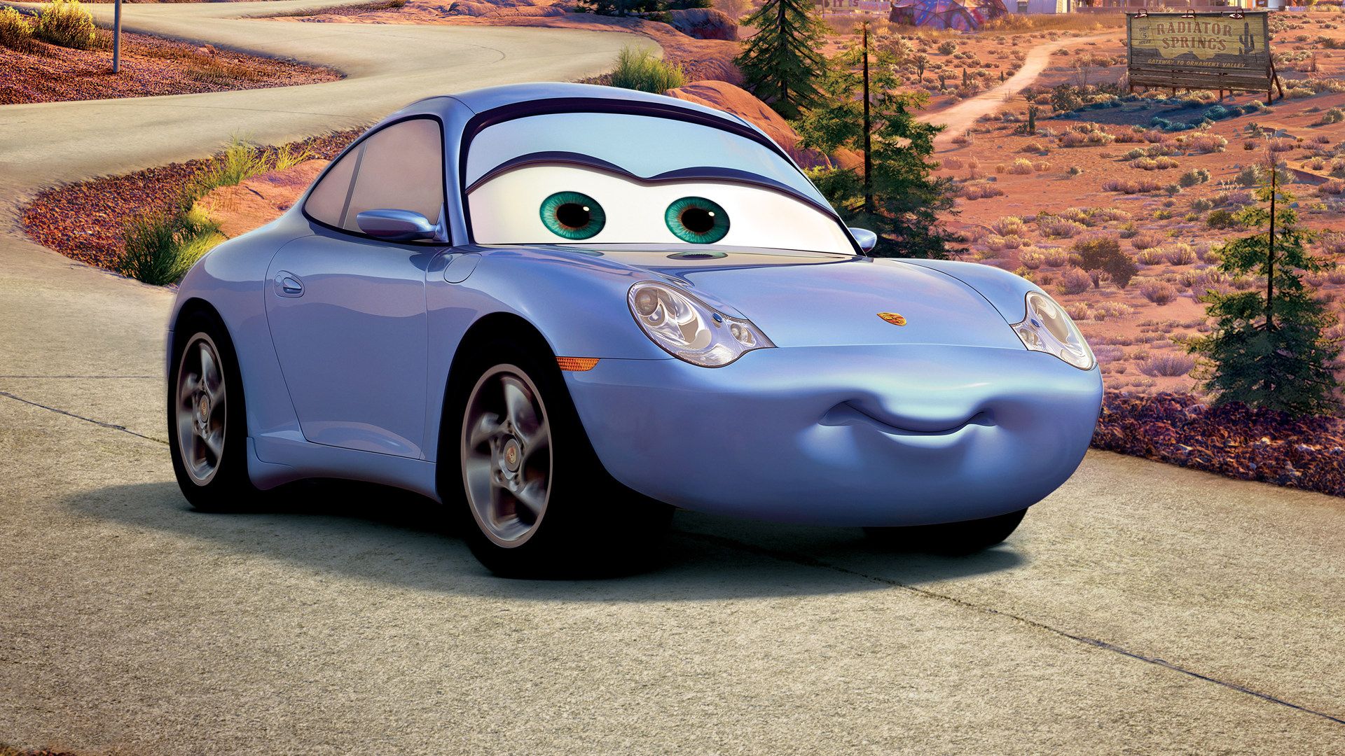 1920x1080 Download Movie Cars (Pixar) Sally Carrera HD Wallpaperx1080