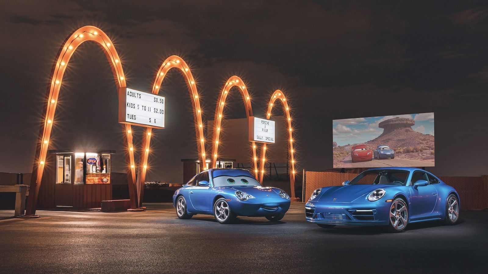 1600x900 Porsche Has Built A One Off Sally Carrera From Cars