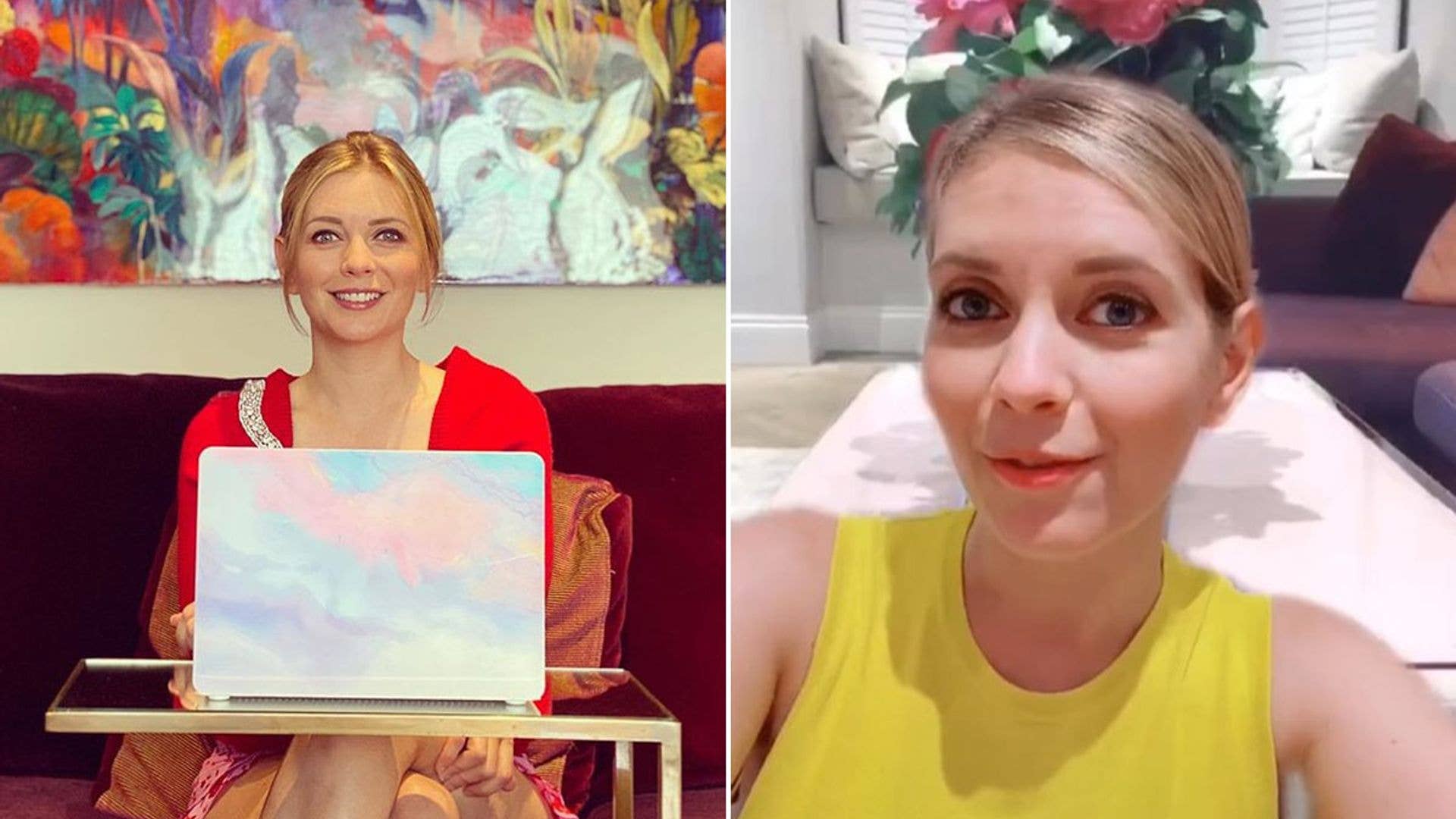 1920x1080 Countdown star Rachel Riley unveils unseen living room at London home