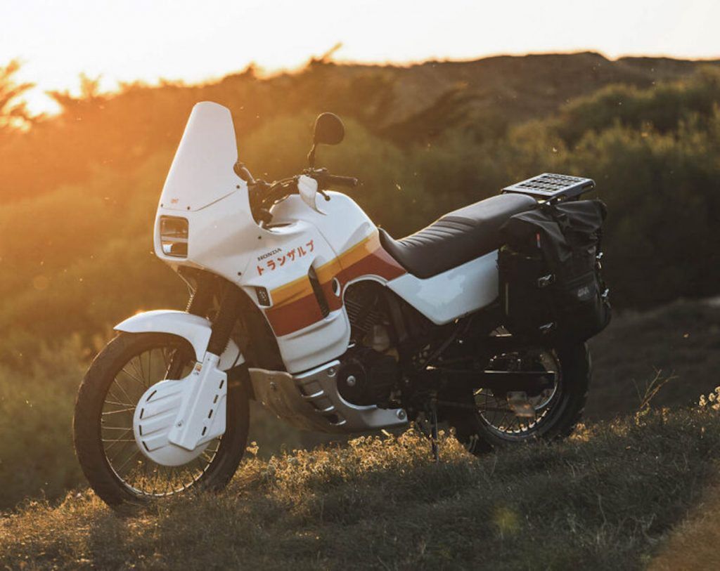 1024x813 This 1987 Honda Transalp Is a Retro Adventure Bike Straight Out of A Hazy '80s Dream