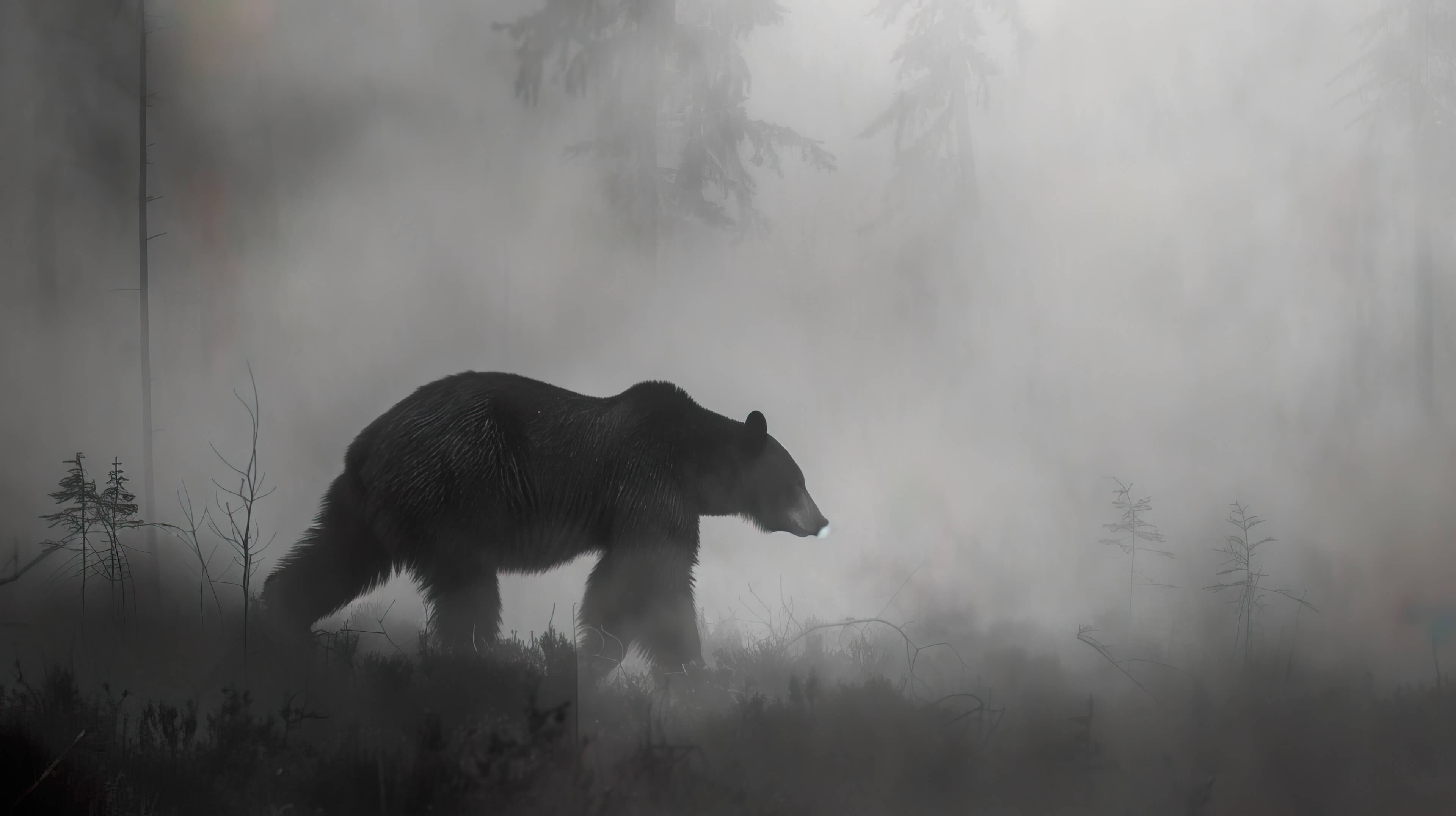 3840x2152 Black Bear Wallpaper, Free, 4k