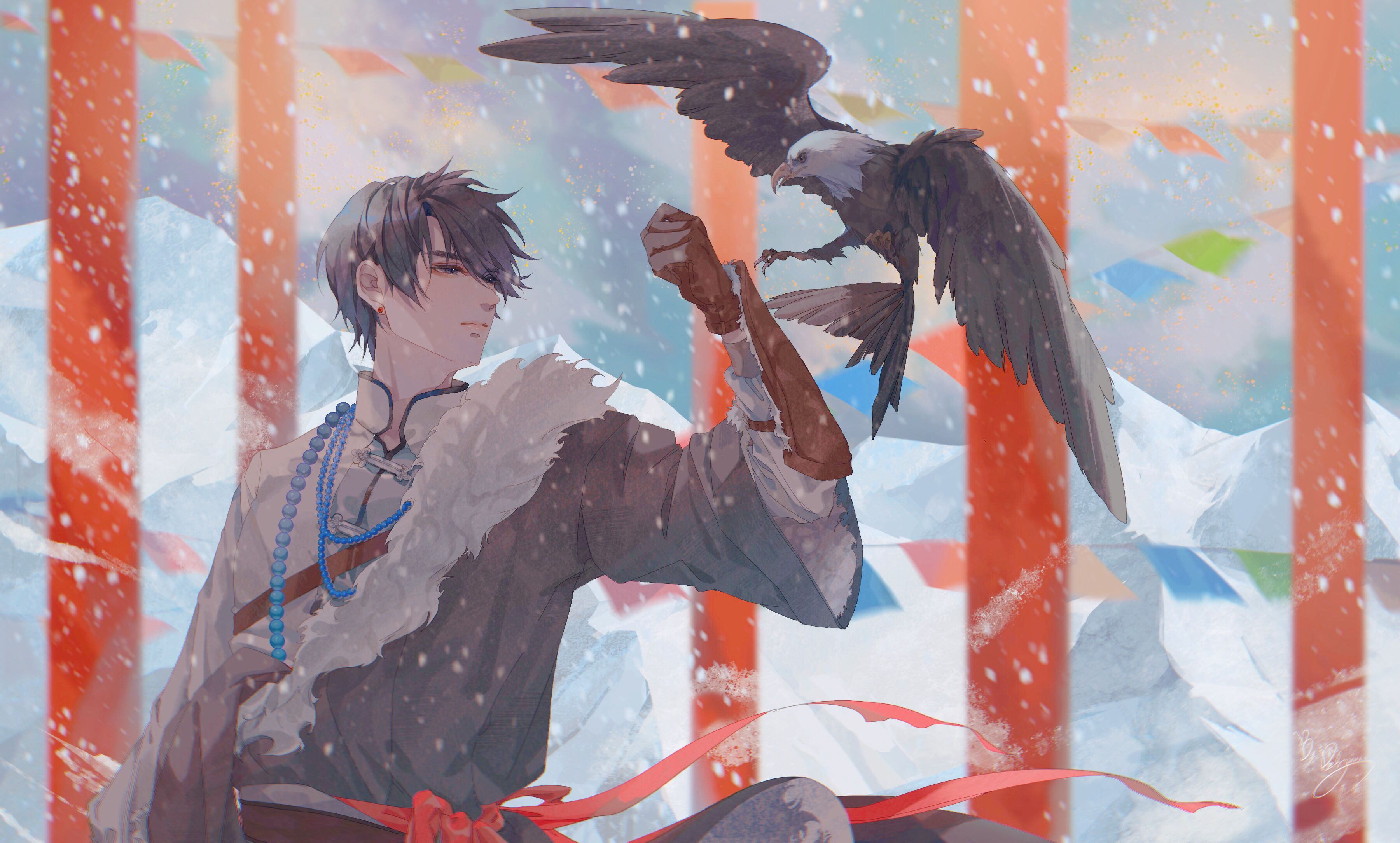 3601x2169 Zhang Qiling Biji by Doo doo Anime Image Board
