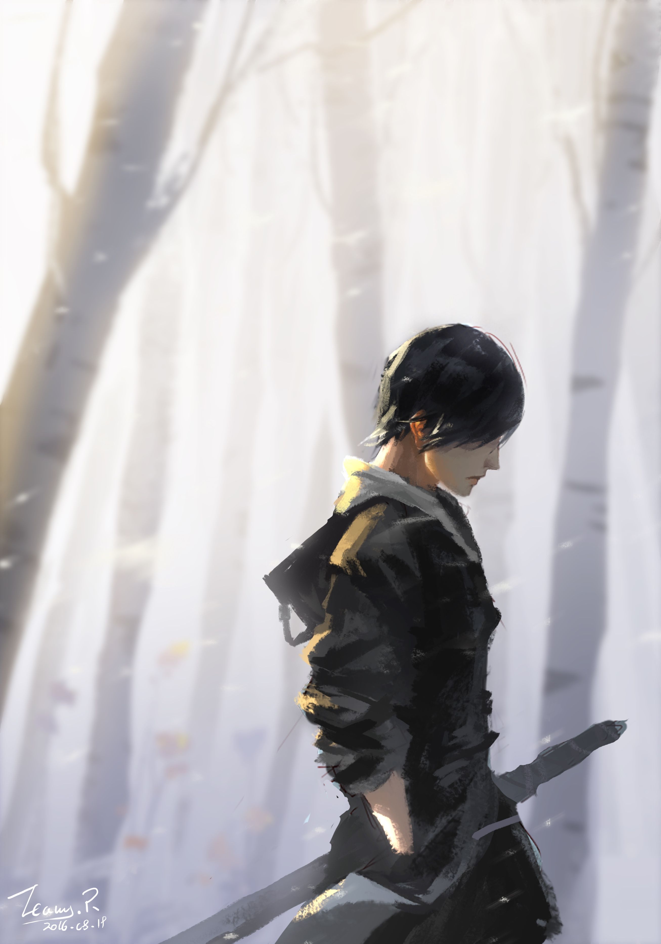 2613x3732 Zhang Qiling Biji by Teavy凌沨 Anime Image Board