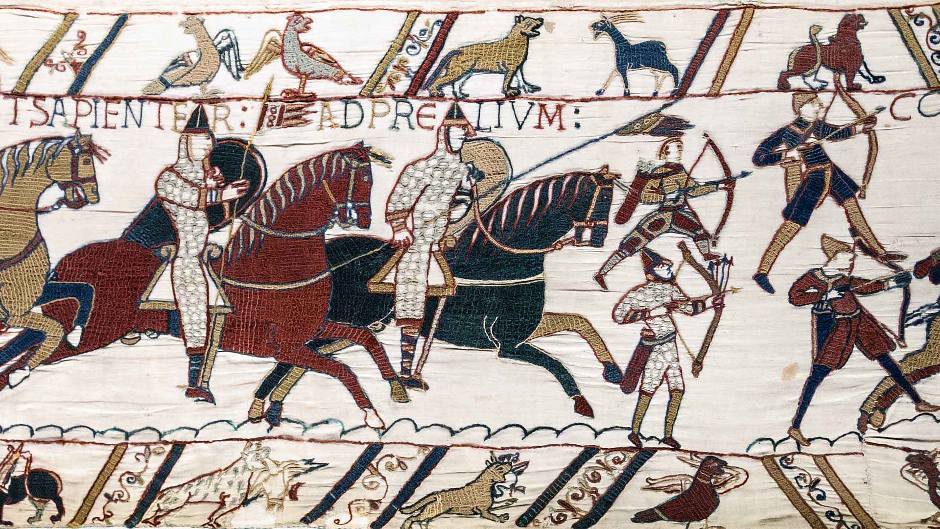 1920x1080 Berkhamsted Castle. The Bayeux Tapestry