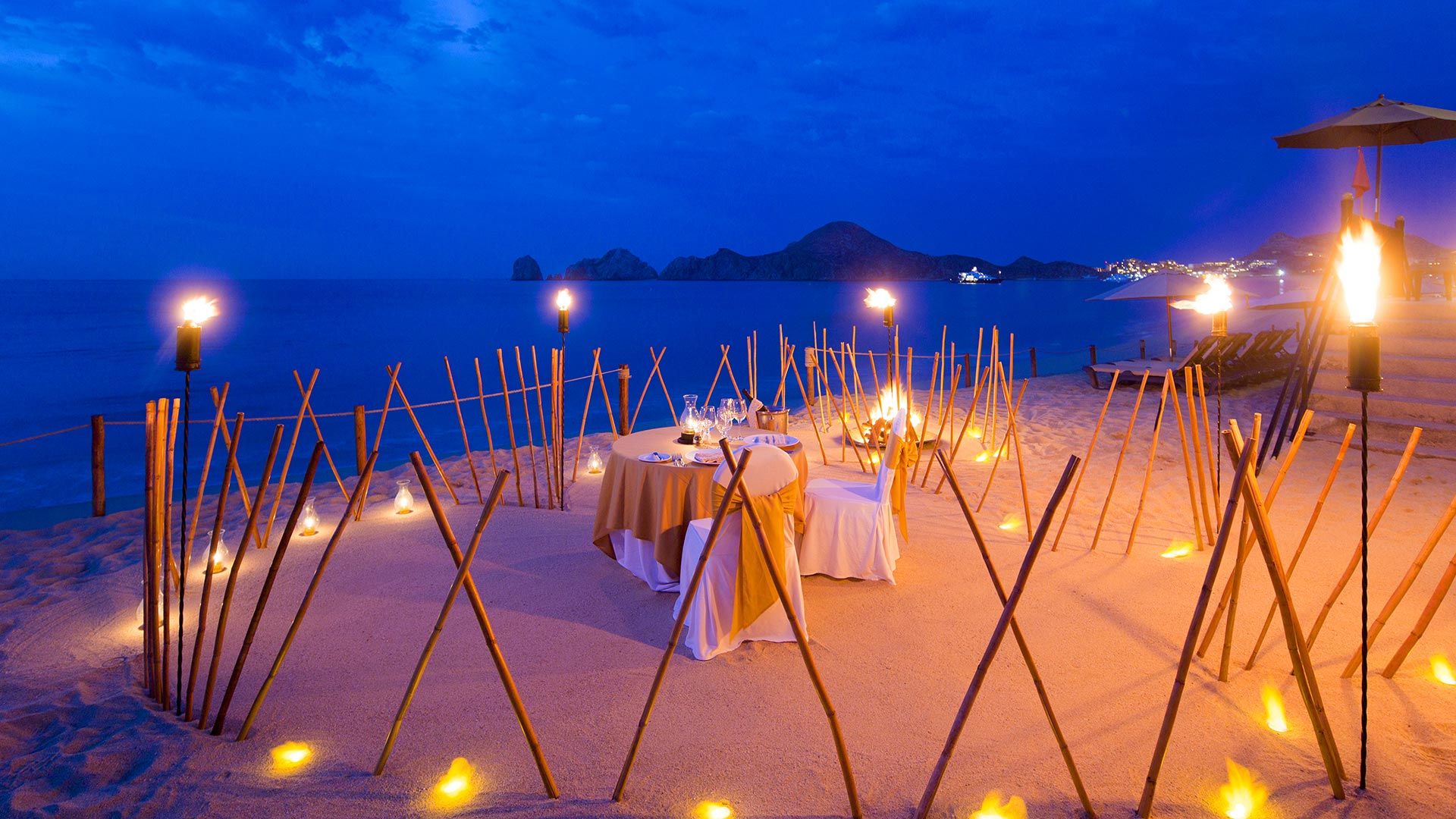 1920x1080 Sunset Dinner. Villa La Estancia Los Cabos