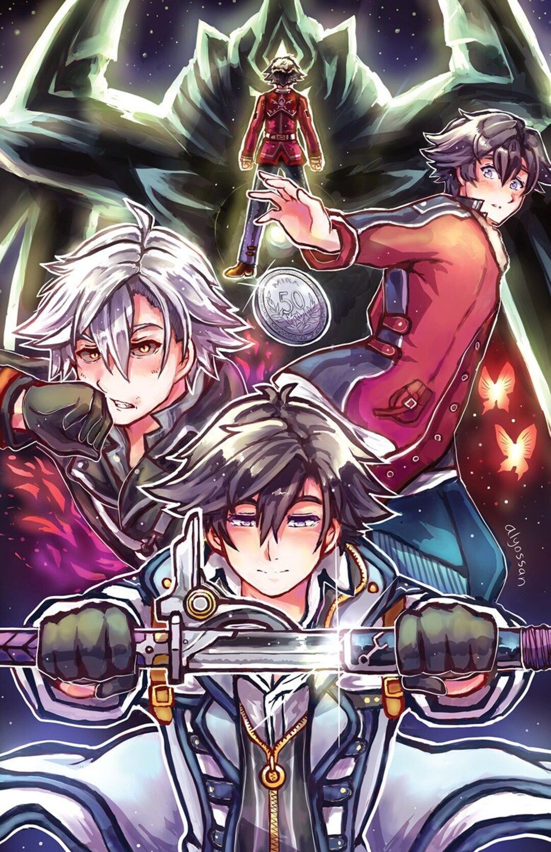1080x1668 Rean Schwarzer 11x17 Art Print