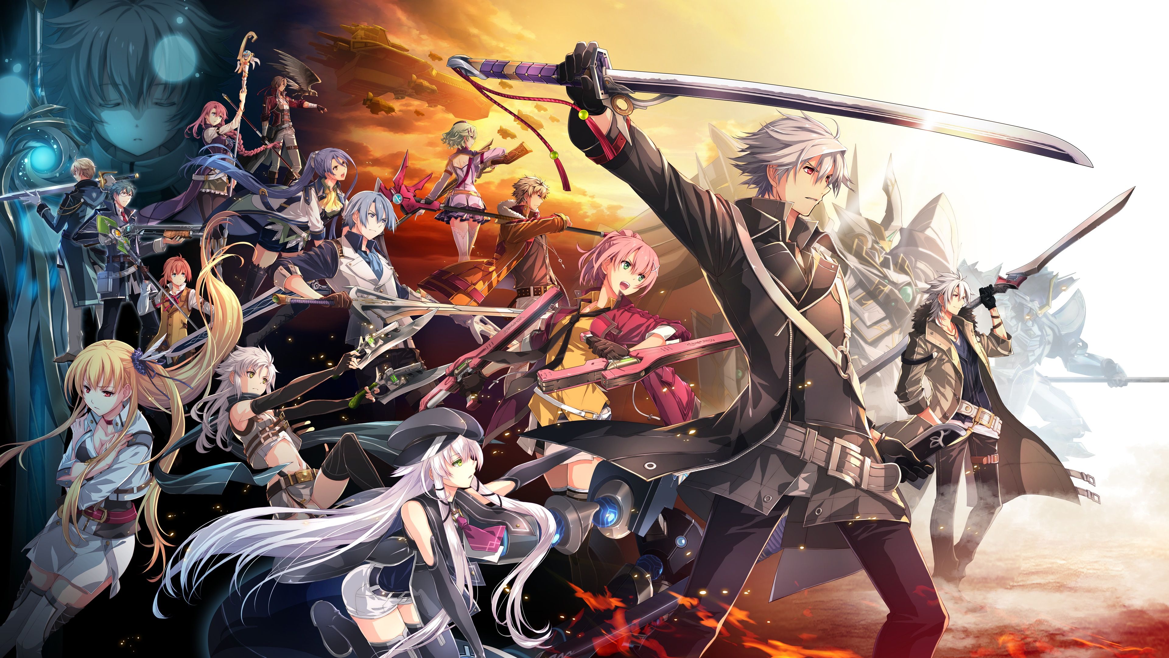 3840x2160 Desktop wallpaper: Rean Schwarzer, The Legend Of Heroes: Trails Of Cold Steel Iv, Video Game 4K free download for PC. 1019461