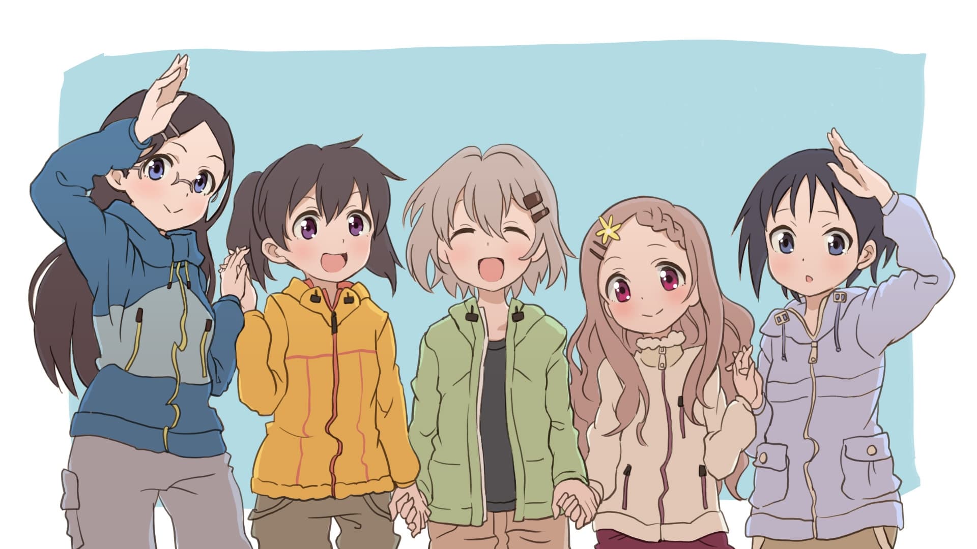 1920x1080 Yama No Susume Wallpaper