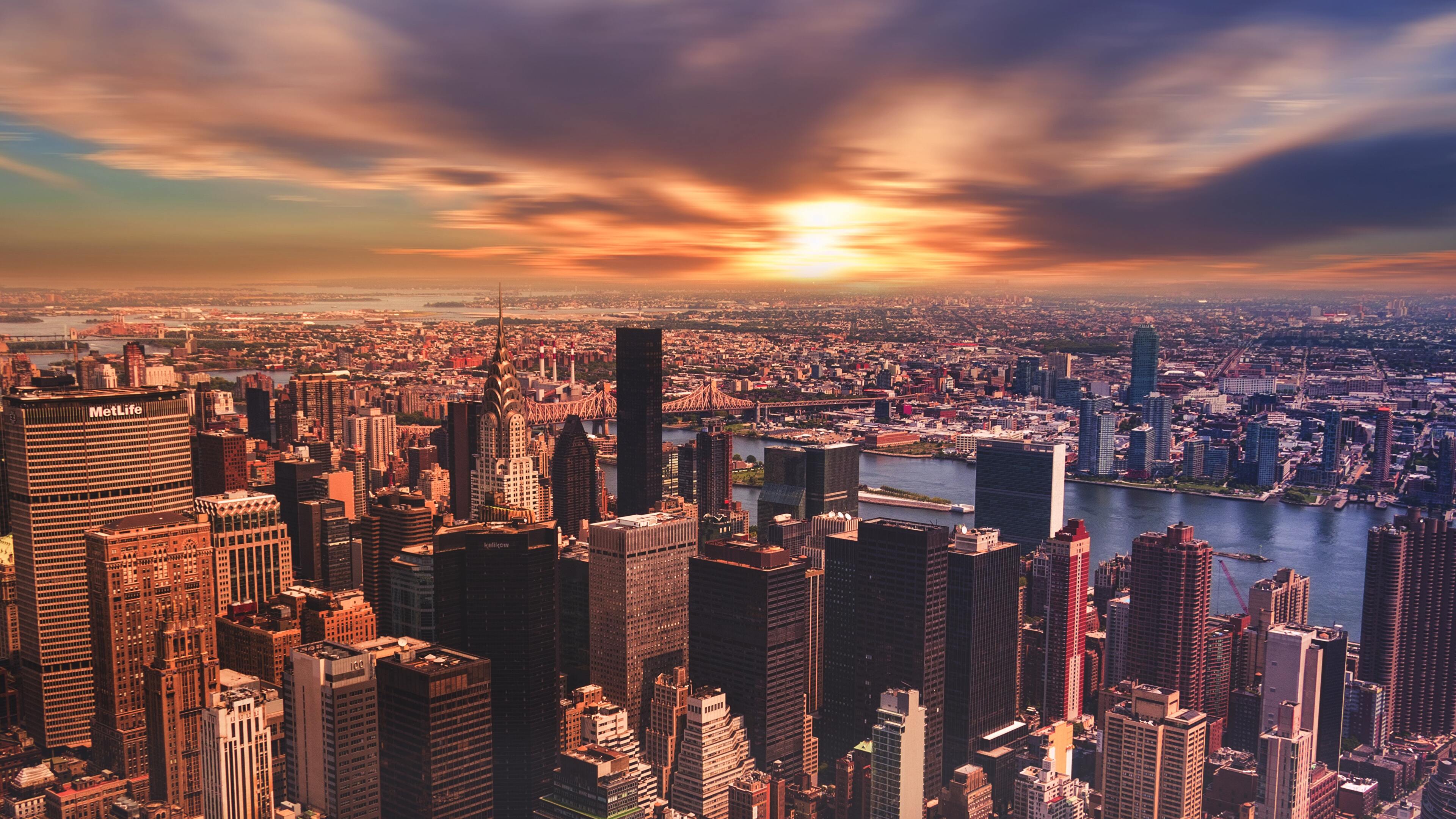 3840x2160 New York's day is nearly over [3840 x 2160]