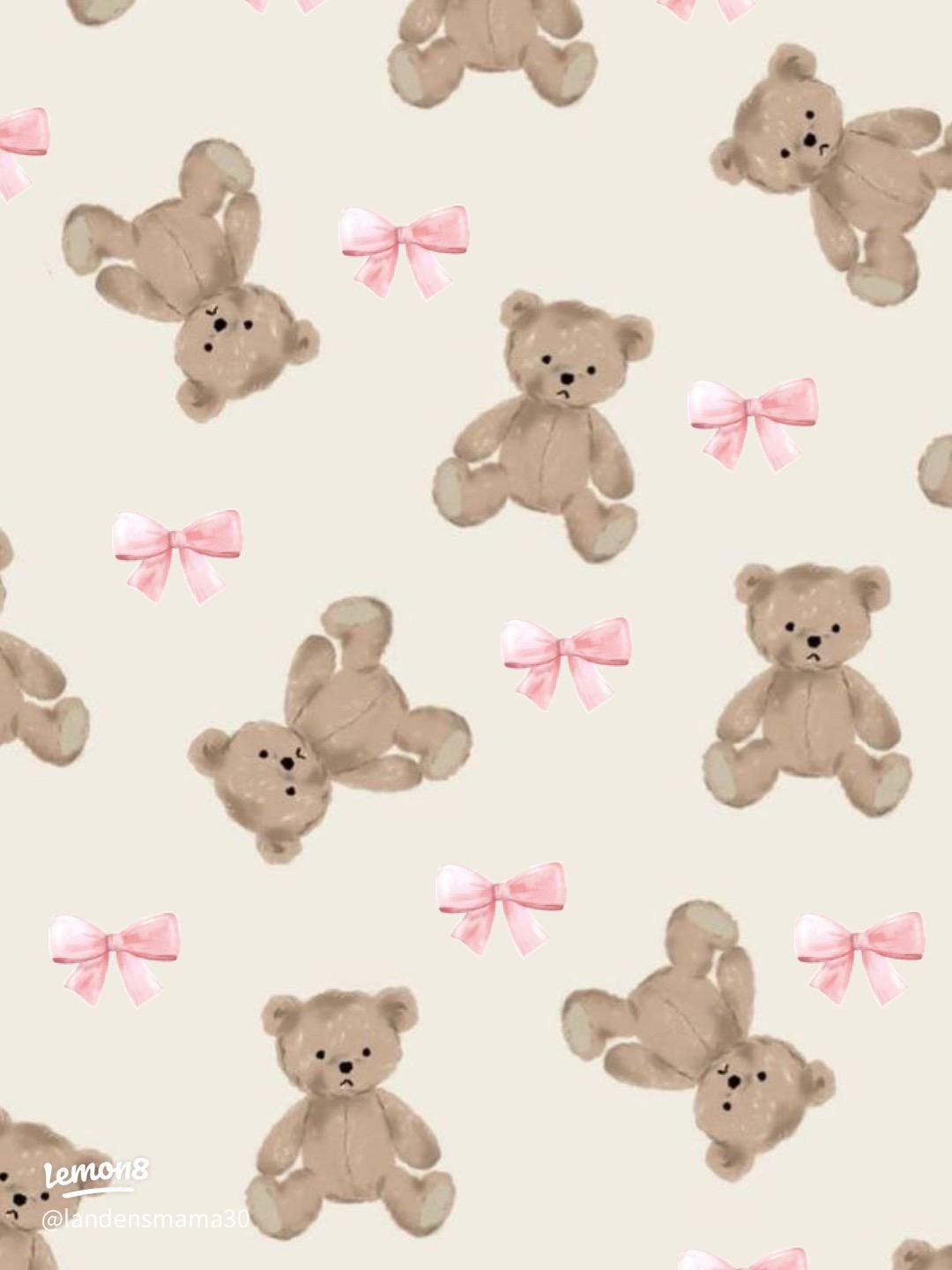1080x1440 Cute Bear Wallpaper: Aesthetic Pastel & Kawaii Picks for Your Devices!
