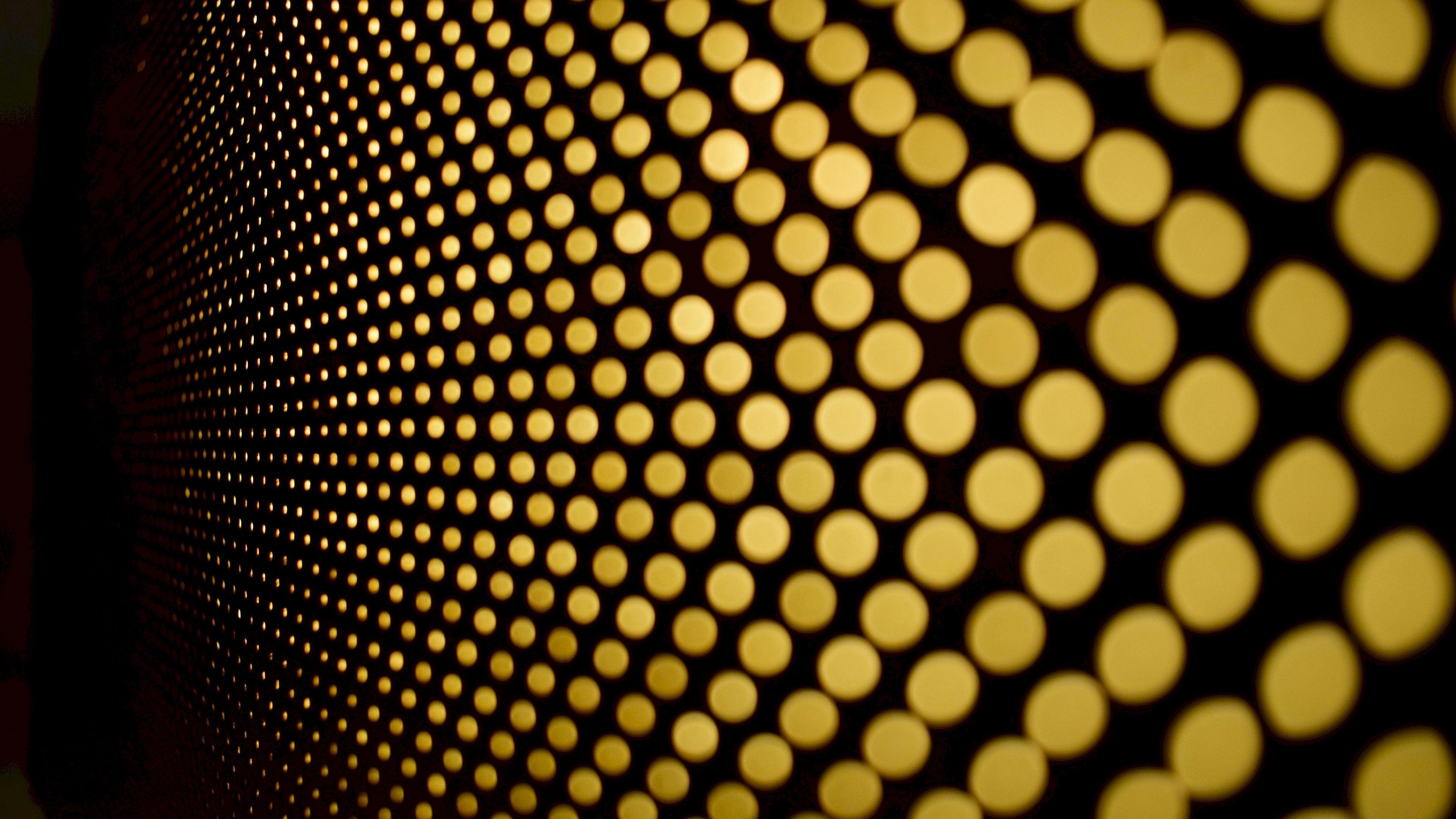 3840x2160 Yellow Black Wallpaper