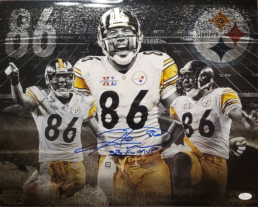 1024x822 Pittsburgh Steelers Hines Ward Autographed Framed 16x20 with SB XL MVP
