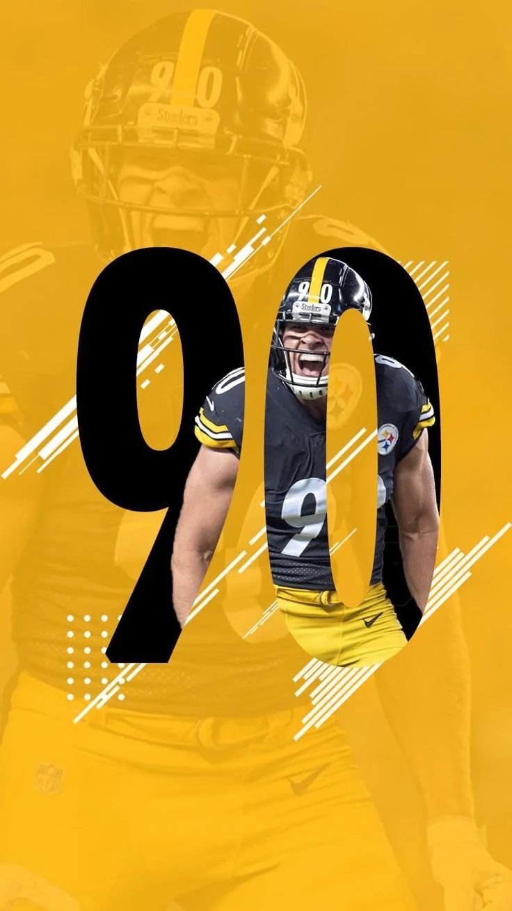 736x1309 Pittsburgh steelers background. Tj watt wallpaper, Hines ward wallpaper, Sports graphics