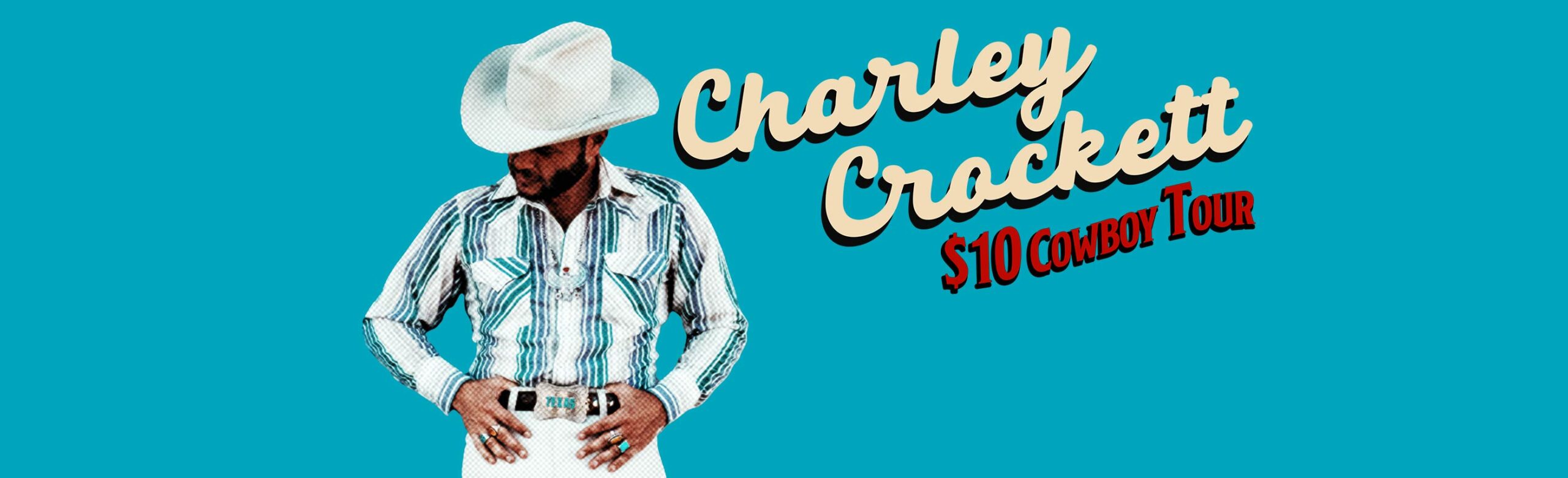 2560x781 Charley Crockett Announces $10 Cowboy Tour Date at KettleHouse Amphitheater