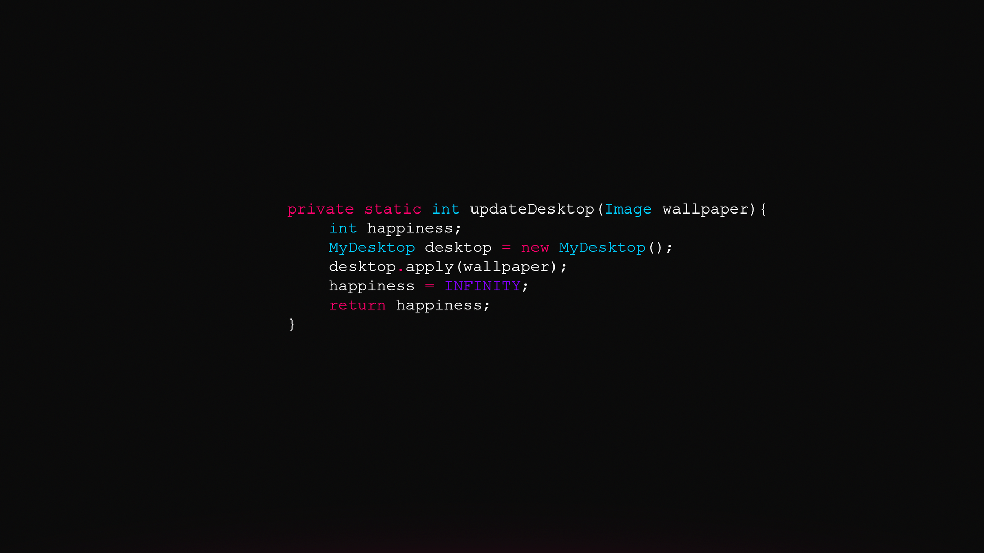 java code background