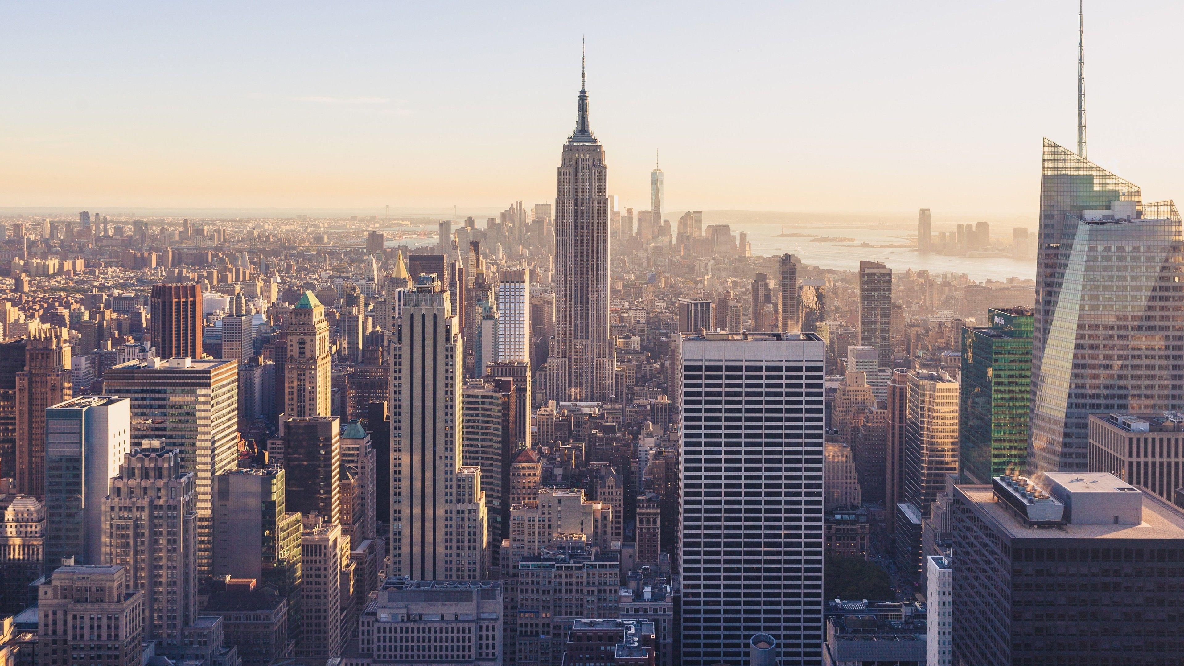 3840x2160 Download 3840x2160 Usa, New York City, Skyscrapers, Architecture