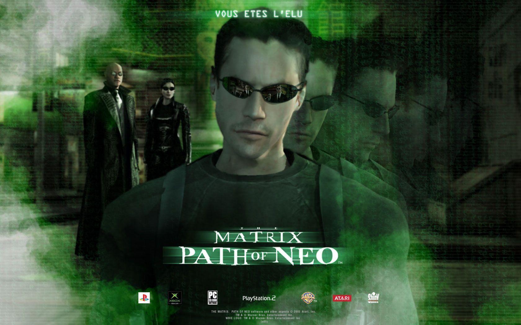 1680x1050 game the matrix path of neo wallpaper and desktop background hd