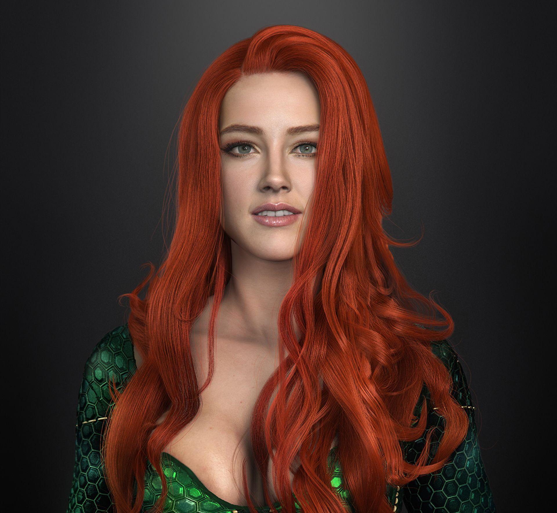 1920x1768 Mera Aquaman Wallpaper