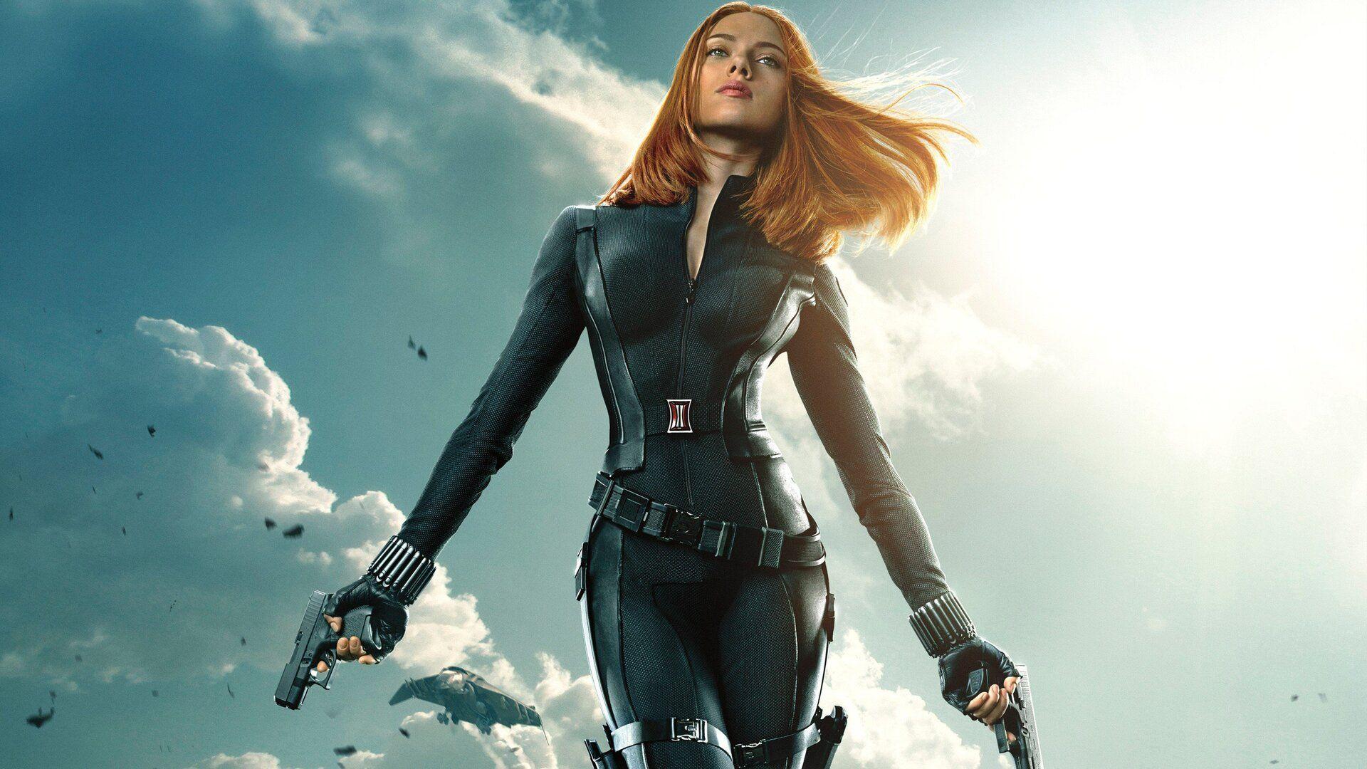 1920x1080 Black Widow Wallpaper Phone