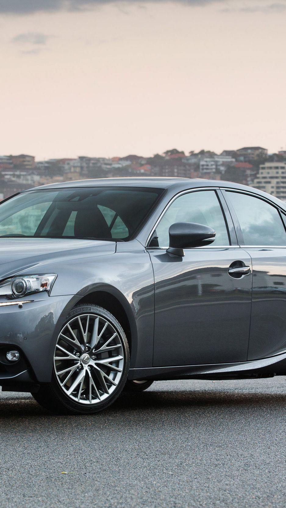 938x1668 Download wallpaper 938x1668 lexus, is 200t, side view, silver
