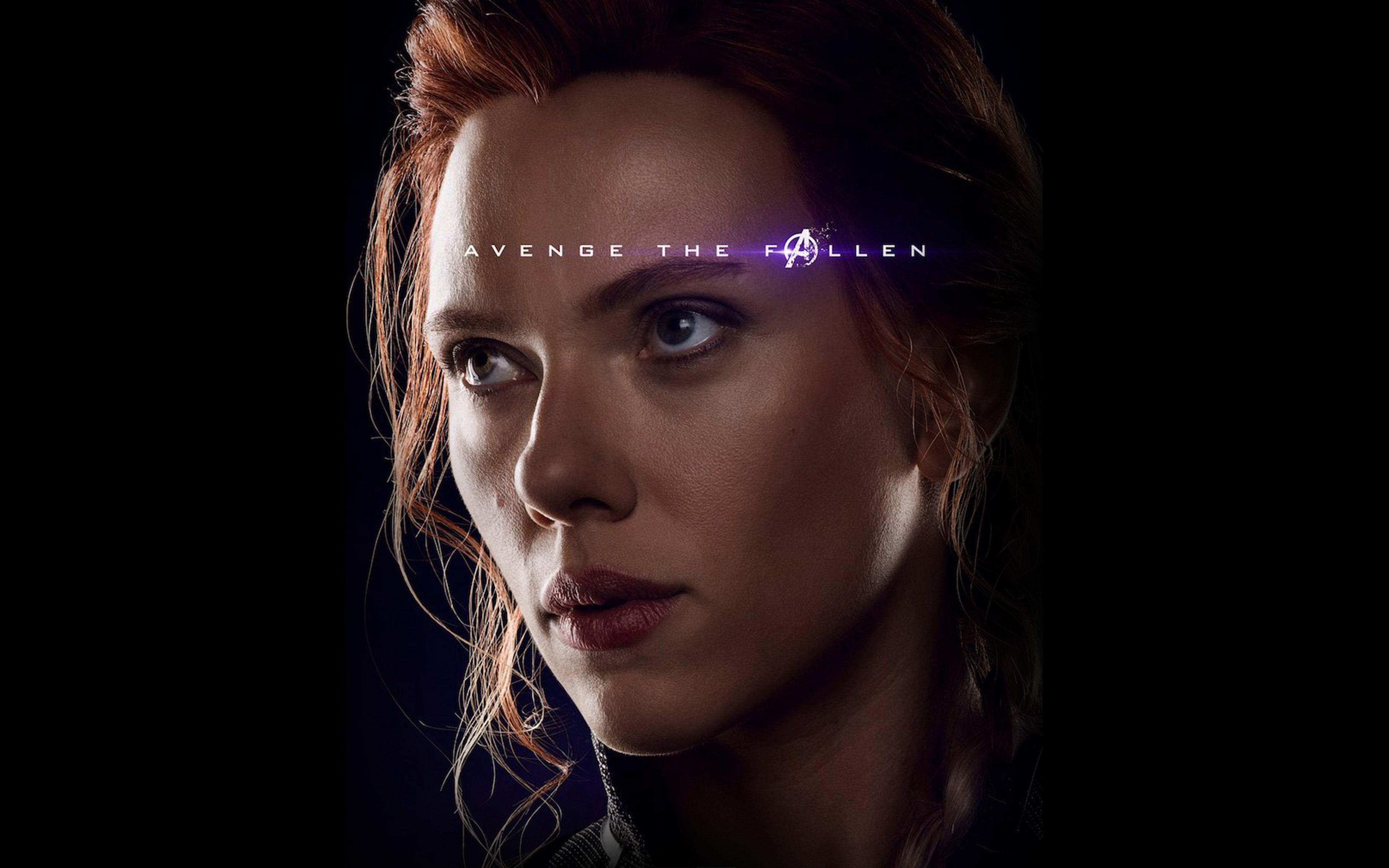 3840x2400 Avengers Black Widow Hero Endgame Poster Marvel Art Wallpaper