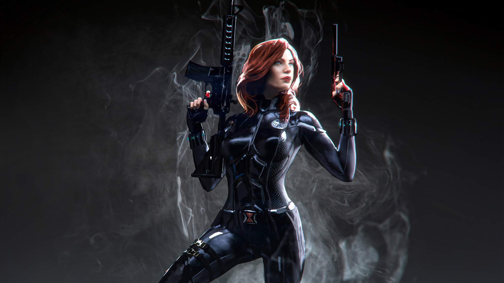 2048x1152 Black Widow Marvel Superhero