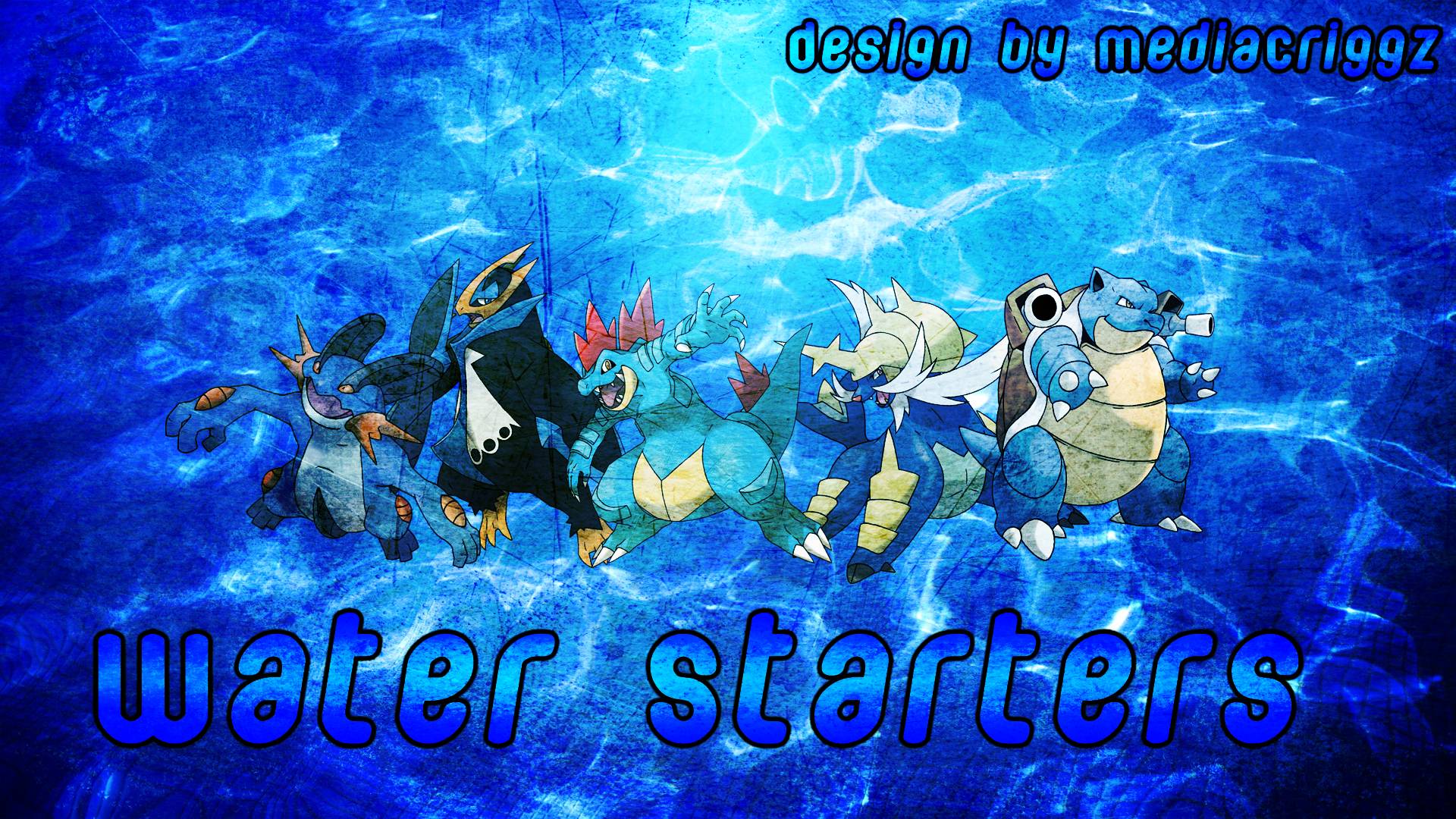 1920x1080 Water Pokemon Wallpaper