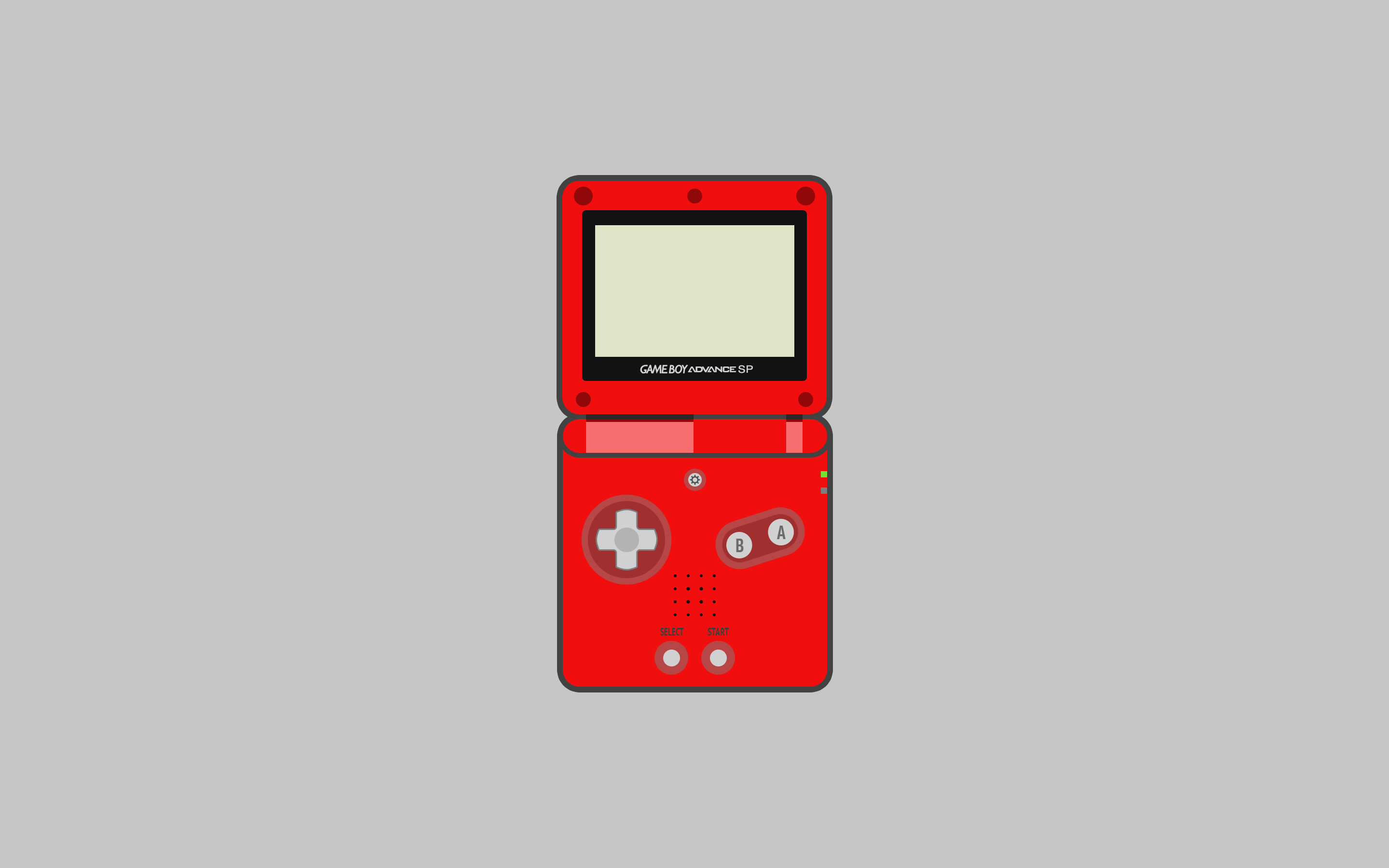 2880x1800 Nintendo Game Boy Advance SP Wallpaper